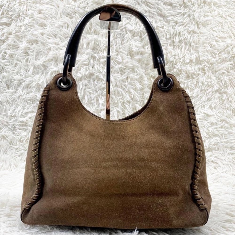 Gucci Tan Suede Hobo Bag - Picture 3 of 11